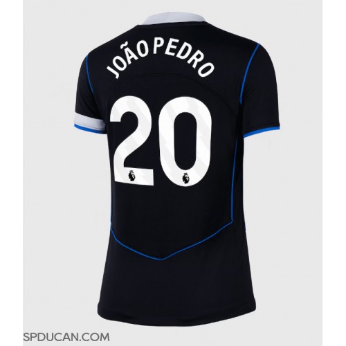 Zenski Nogometni Dres Chelsea Joao Pedro #20 Rezervni 2025-26 Kratak Rukav